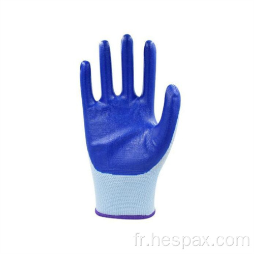 HESPAX Construction de gants de sécurité en nitrile à l&#39;épreuve du nitrile durable HESPAX